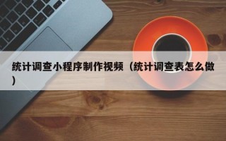 青岛统计调查小程序制作视频（统计调查表怎么做）